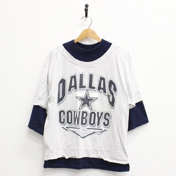 Vintage Dallas Cowboys Football T Shirt Large - Picture 1 of 10